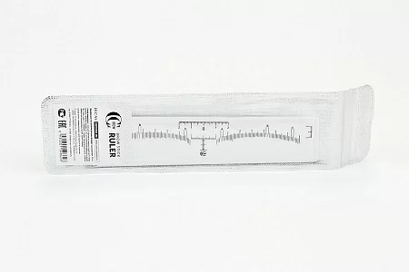 Наклейка-линейка для построения формы бровей, Brow Stick Ruler, CC Brow 10шт