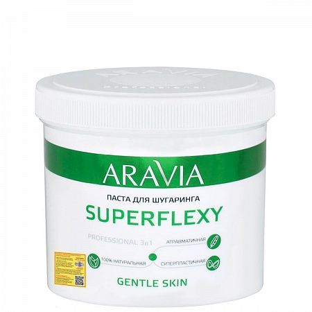 Паста для шугаринга SUPERFLEXY Gentle Skin Aravia Professional 750гр