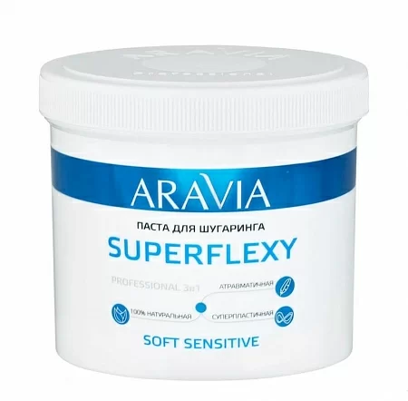 Паста для шугаринга SUPERFLEXY Soft Sensitive, Aravia Professional 750гр